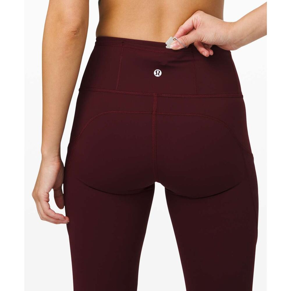 Lululemon Fast & Free Crop 23" *Mesh Size 10 Special Edition